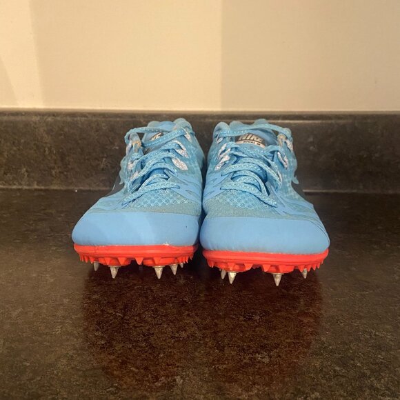 Nike Blue and Red Athletic Shoes - Picture 3 of 9